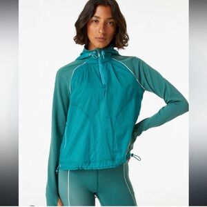 Outdoor Voices Teal Performance Hoodie